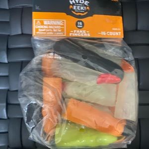 Hyde and Eek 16 pieces rubber fingers have a ghoulish good time Halloween Party